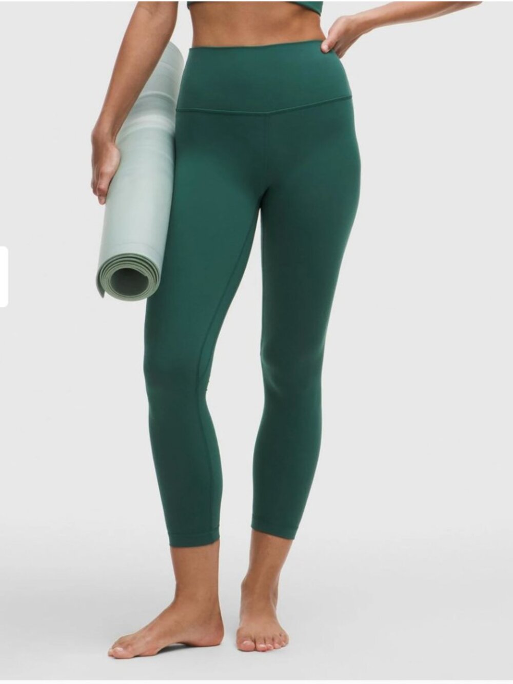 LULULEMON ALIGN HIGH RISE 25" | SIZE 4 | STORM TEAL